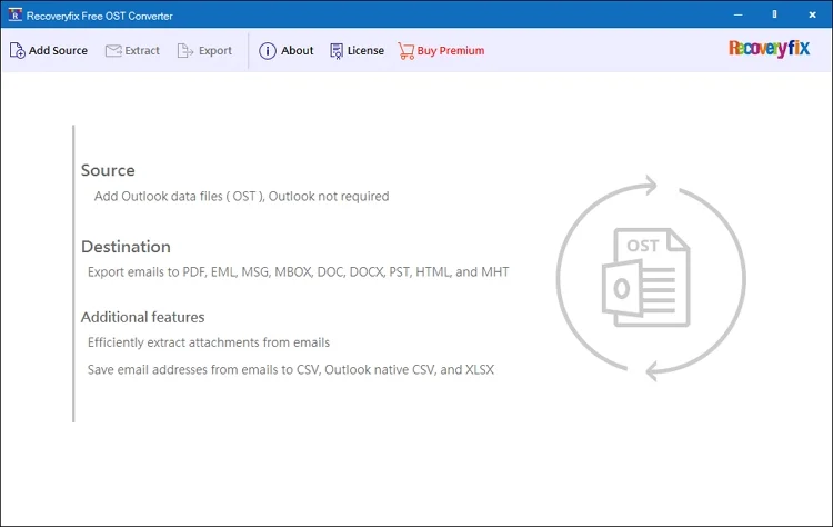 free ost to pst converter